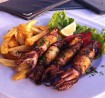 Croatian-Cuisine-grilled calamari